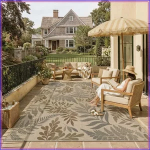 Non Slip Jute Rug